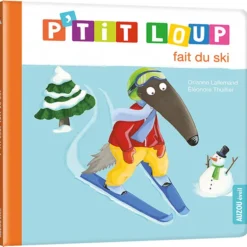 Auzou P'tit Loup fait du ski