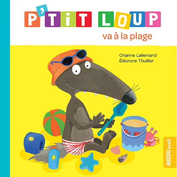 Auzou P'tit Loup va à la plage