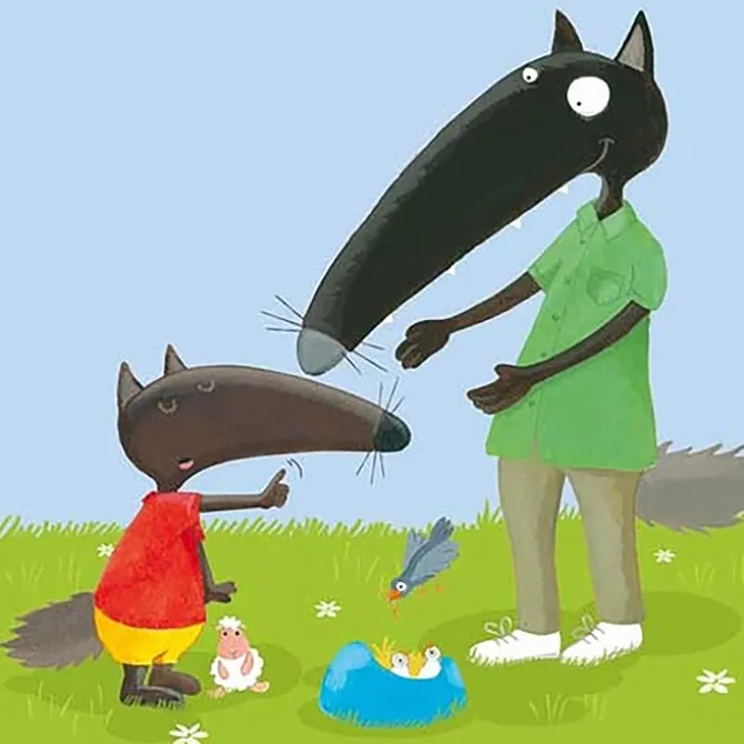 Auzou P'tit Loup va sur le pot