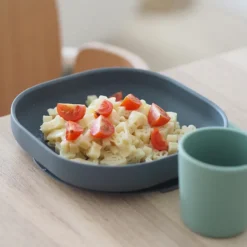 BÉABA Assiette Silicone Ventouse - Mineral