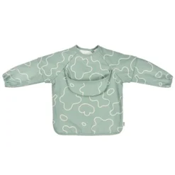 BÉABA Bavoir à Manches Evolutif 2-en-1 - Sage Green