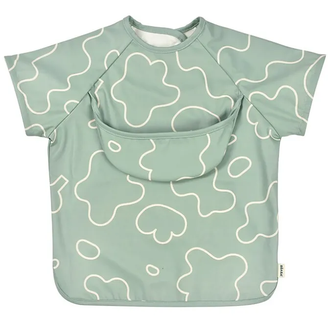 BÉABA Bavoir à Manches Evolutif 2-en-1 - Sage Green