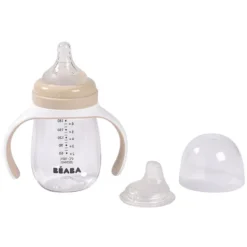 BÉABA Biberon 2-en-1 Clay Earth - 210 ml