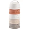 BÉABA Boite Doseuse Empilable - Cotton White & Terracotta
