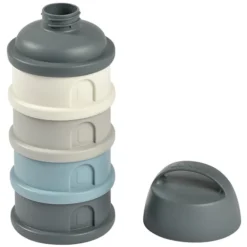 BÉABA Boite Doseuse Empilable - Mineral Grey & Blue