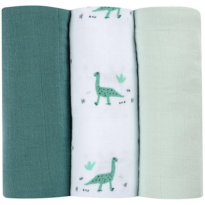 BÉABA Boîte de 3 Langes - Jurassic