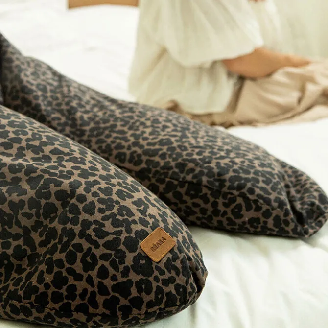 BÉABA Coussin d'Allaitement Big Flopsy Jersey - Leopard