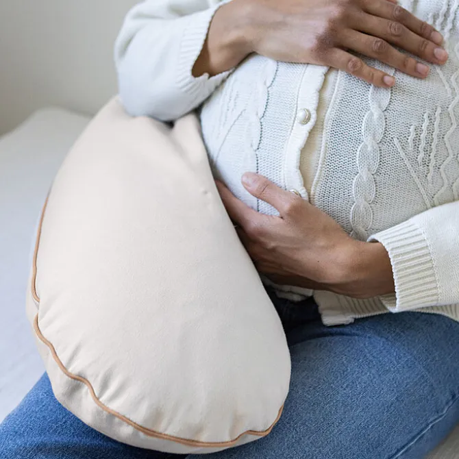 BÉABA Coussin d'Allaitement Big Flopsy French Terry - Clay Earth