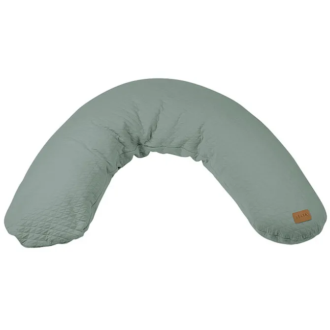 BÉABA Coussin d'Allaitement Big Flopsy Fleur de Coton - Sage Green
