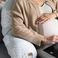 BÉABA Coussin d'Allaitement Big Flopsy Jersey - Flower