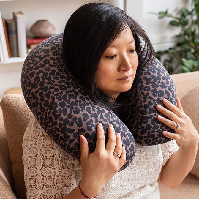 BÉABA Coussin Little Warmy Jersey - Léopard