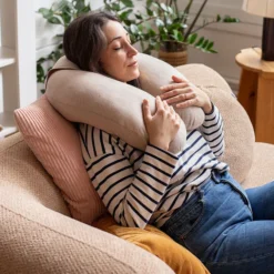 BÉABA Coussin Little Warmy Jersey - Heather Clay