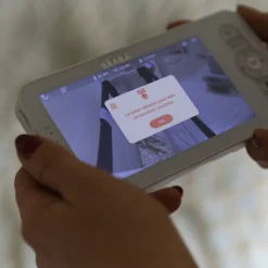 BÉABA Ecoute-bébé Vidéo Zen Smart AI - White