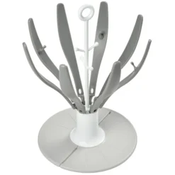BÉABA Egoutte Biberon Pliable Flower - Grey