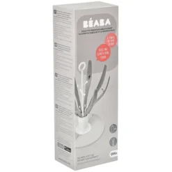 BÉABA Egoutte Biberon Pliable Flower - Grey