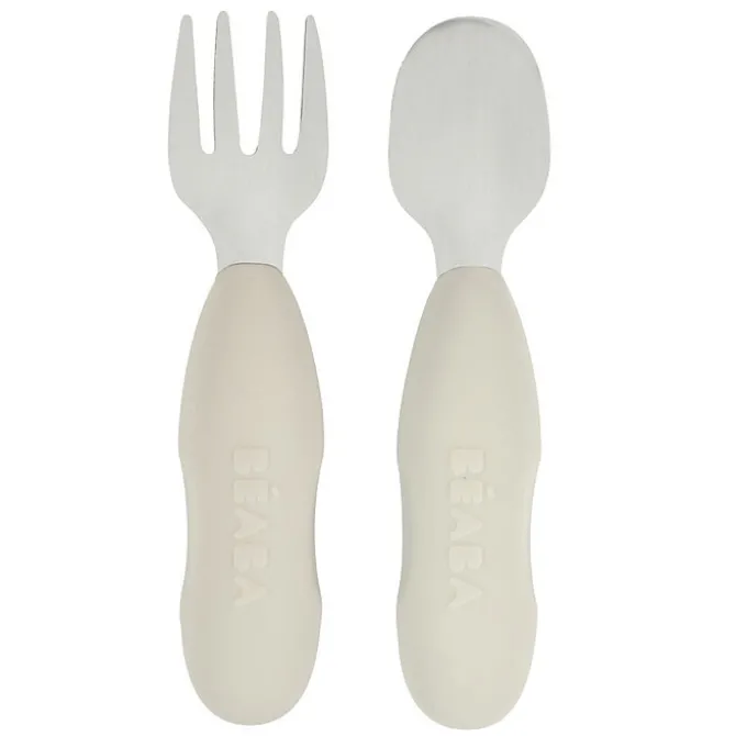 BÉABA Lot de 2 Pré-couverts - Velvet Grey