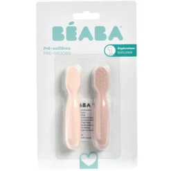 BÉABA Lot de 2 Pré-cuillères - Cotton Candy & Marshmallow