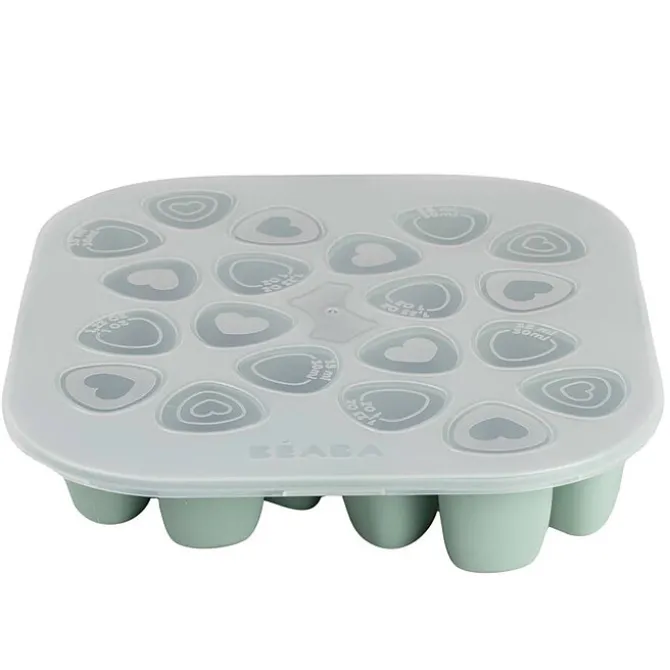 BÉABA Mini Multiportions Silicone 20 x 35 ml - Sage Green
