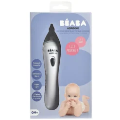 BÉABA Mouche-bébé Electrique Nomade Aspidoo - Blanc