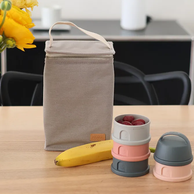 BÉABA Pochette Repas Isotherme - Pearl Grey