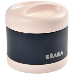 BÉABA Portion Inox 500 ml - Light Pink & Night Black
