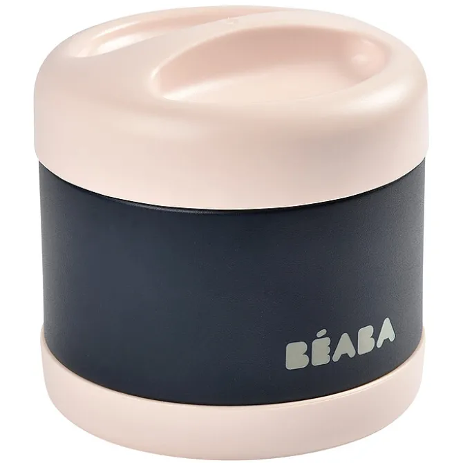 BÉABA Portion Inox 500 ml - Light Pink & Night Black