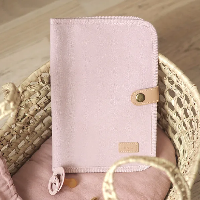 BÉABA Protège-carnet de Santé - Dusty Rose