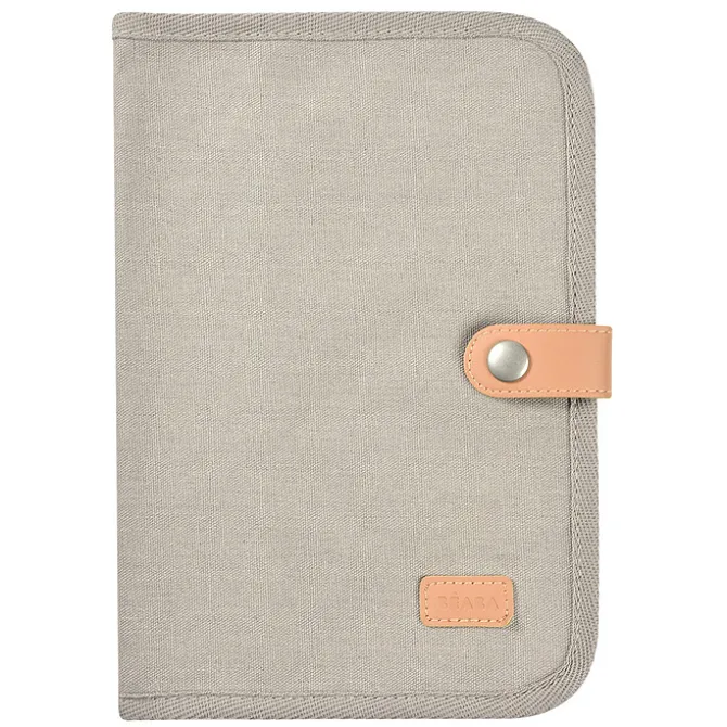 BÉABA Protège-carnet de Santé - Pearl Grey