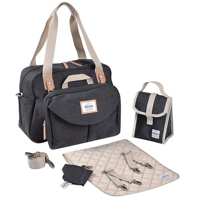 BÉABA Sac à Langer Genève II - Gris Chiné Foncé