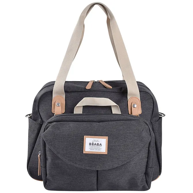 BÉABA Sac à Langer Genève II - Gris Chiné Foncé