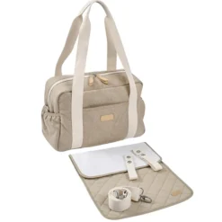 BÉABA Sac à Langer Paris Eco - Clay Earth