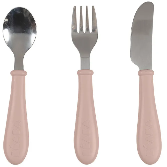 BÉABA Set 3 Couverts Inox - Cotton Candy