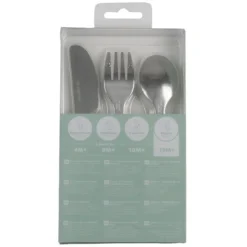 BÉABA Set 3 Couverts Inox - Misty Green