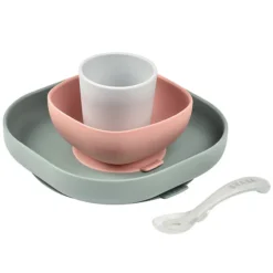 BÉABA Set de Vaisselle 4 Pièces - Eucalyptus
