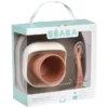 BÉABA Set de Vaisselle 4 Pièces - Terracotta