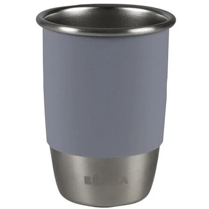 BÉABA Tasse d'Apprentissage Inox Click & Drink - Pebble