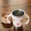 BÉABA Tasse d'Apprentissage Inox Click & Drink - Big Love