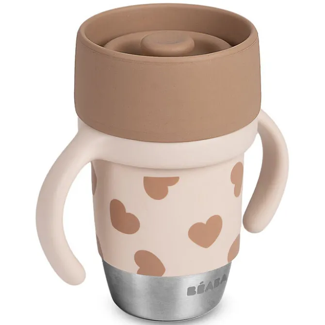 BÉABA Tasse d'Apprentissage Inox Click & Drink - Big Love