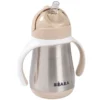BÉABA Tasse Paille Inox Clay Earth - 250 ml