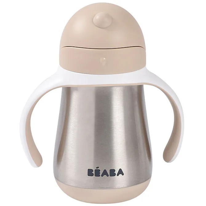 BÉABA Tasse Paille Inox Clay Earth - 250 ml
