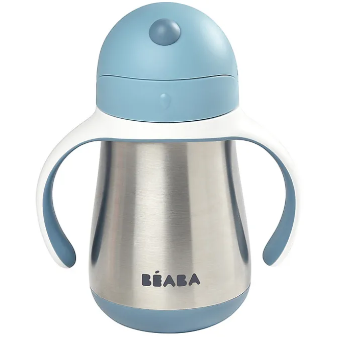 BÉABA Tasse Paille Inox Windy Blue - 250 ml
