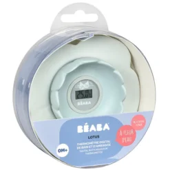 BÉABA Thermomètre de Bain Lotus - Green Blue