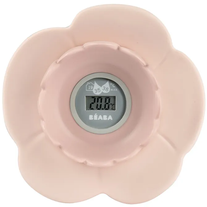 BÉABA Thermomètre de Bain Lotus - Old Pink