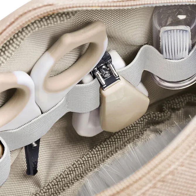 BÉABA Trousse de Toilette Nomade 7 Accessoires - Clay Earth