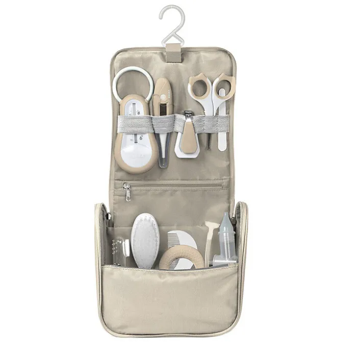BÉABA Trousse de Toilette Nomade 10 Accessoires - Clay Earth