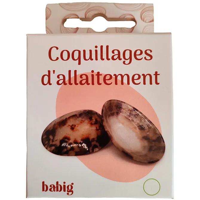 Babig Lot de 2 Coquillages d'Allaitement - XS