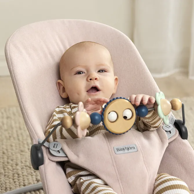 BabyBjörn Jouet pour Transat Yeux Espiègles - Pastel