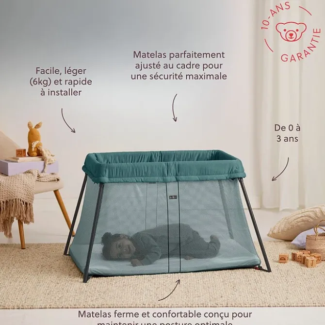 BabyBjörn Lit Parapluie Light - Vert Foncé