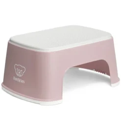 BabyBjörn Marchepied - Rose Pastel et Blanc