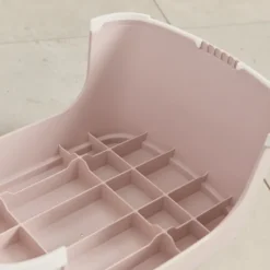 BabyBjörn Marchepied - Rose Pastel et Blanc